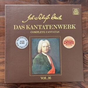 J. S. Bach Das Kantatenwerk Complete Cantatas Vol 16 2xLP Box Set 1976 Teldec